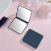 Simples Bolsa Feminina Beleza Espelho Portátil Mini Dupla Face Pequeno Quadrado Espelho Portátil Maquiagem Espelho Subnet Espelho Vermelho Dressing Mirror
