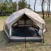 Barraca de Camping ao Ar Livre Totalmente Automática para 5-8 Pessoas, Barraca Rv em Forma de Cogumelo para Piquenique no Parque, Sem Necessidade de Montagem