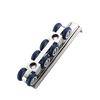 Aleación Rueda Colgante para Puerta de Madera Rueda para Colgar Puerta Corredera Cocina Baño Polea para Puerta Corredera Riel Colgante Riel Superior Deslizante Accesorios