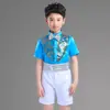 Nuevo Disfraz Infantil Princesa de Lentejuelas Vestido Abullonado Primavera y Otoño Manga Corta Niños y Niñas Disfraz para Actuación en Escenario Coro