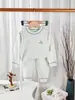 [Personalizado] Conjunto de Roupa Íntima Infantil Outono e Inverno Sem Costura Antibacteriano para Meninos e Meninas, Roupas de Bebê Classe A, Algodão Espessado para Aquecimento