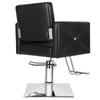 Silla de Barbero de Lujo Ligero Chapada en Oro, Silla de Peluquería de Metal, Silla de Peluquería de Gama Alta, Silla de Salón de Exportación, Silla de Aseo Moderna