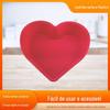 Forma de silicone grande em formato de coração forma para assar bolo formas para assar ferramentas de panificação forma de bolo DIY forma de silicone para ovos forma em formato de coração de amor