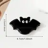 Pinzas para el pelo de dibujos animados de Halloween, pinzas pequeñas de araña y calabaza, pinzas para flequillo para fiestas navideñas, accesorios para el pelo divertidos y versátiles para mujeres
