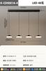 Lustre para Sala de Estar Moderno Luxo Leve Meados do Século Iluminação de Hall de Entrada Atmosférica de Alto Padrão Lâmpada de Hall Criativa Minimalista Italiana de Alto Padrão