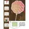 Ventilador de Tecelagem de Bambu Estilo Antigo DIY, Kit Completo de Materiais de Bambu Artesanal Tradicional, Aquecimento para Atividade de Team Building
