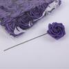 Suministros del Fabricante Cabezas de Flores de Espuma de Polietileno Teñidas, Rosas de Gradiente de Alta Simulación, Arco para el Día de San Valentín, Materiales Florales para Sostener en la Mano
