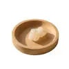 7A Ágata Blanca Congelada Lichi Natural Garra de León Pata de Gato Conejo Pixiu Hebilla de Paz Anillo Corredizo Accesorios de Decoración para Joyería DIY