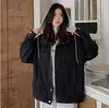 Nueva Chaqueta Corta Estilo Coreano, Chaqueta Holgada Tallas Grandes, Chaqueta de Mezclilla Estilo Harajuku Bf College para Mujer, Primavera y Otoño