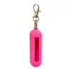 Estuche de Silicona para Lipstick Cápsula Personalizado Funda Protectora Estuche de Silicona de Grado Alimenticio Estilo Ins Anti-Caídas Estuche para Lipstick para Exteriores