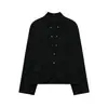 Ins estilo europeo y americano transfronterizo 2026 nueva moda elegante para mujer al por mayor para ir al trabajo cuello redondo blazer resistente con botones