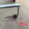 Máquina Prensadora de Acolchado de Plástico para Ajo Máquina Agrícola de Arrastre Manual para Colocar Acolchado Cubridora de Acolchado para Campos Húmedos Cebolla Cubridora de Acolchado