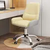 Silla de ordenador moderna y sencilla con respaldo, adecuada para hotel, dormitorio, tocador, estudio, escritura, transmisión en vivo, escritorio y uso de oficina