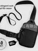Bolsa de Peito Esportiva Mais Vendida Transfronteiriça Mochila Pequena Masculina Bolsa Transversal para Celular Feminina Mini Bolsa de Ombro Fashion Anti-Roubo Rfid Escova