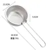 Colador de Acero Inoxidable, Colador Plegable para Fideos, Colador Doméstico para Olla Caliente, Colador Filtro para Jugos