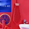 Toalla de Mano Chenilla Koi de Año Nuevo Toalla de Mano Creativa para Regalo Toalla Colgante de Cocina Absorbente Balón de Mano Toalla Roja