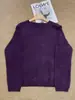 26 Nuevo Suéter Largo de Lana Polar Estilo Coreano Otoño/Invierno Cuello Redondo Básico Versátil Suéter de Lana para Mujer Suéter Rojo