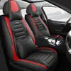 Cojines Personalizados para Asientos de Coche para Todas las Estaciones, Adecuados para Coches de Cinco Plazas, Fundas para Asientos Individuales y Dobles Delanteros, Cojines Completamente Cerrados para Asientos, Fundas de Cuero para Asientos