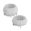 Vela Aromática Bola de Lã Flor Papoula Santa Ana Molde de Silicone Ornamento de Gesso DIY Molde de Resina