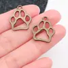 20 Mixtos Vintage Aleación Antigua Animal Perro Tazón Hueso Colgantes Pulsera DIY Collar Accesorios de Joyería Dijes
