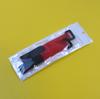 Transfronterizo en stock nuevo collar de pollo para mascotas de 2 piezas antirronquidos de gallo sin gancho nudo correa para el cuello suministros de collar navideño