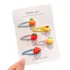Pinzas para el Cabello de Niñas Color Dopamina 2026 Nuevas Dulces Versátiles Pinzas Bb para Niñas Flequillo Lateral Pasadores