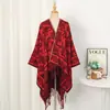 Nuevo Estilo Étnico Jacquard Paisley Retro Borla Abertura Chal Viaje Transfronterizo Cálido Capa Poncho