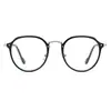 Gafas Nuevas 2025 Anti-Luz Azul Marco de Metal Tr90 para Hombres Marco de Gafas Retro de Gama Alta Marcos al por Mayor para Mujeres