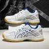 Zapatos Nuevos de Bádminton 2024, Zapatos de Tenis de Mesa, Zapatos Deportivos, Zapatos para Hombre, Zapatos para Mujer, Zapatos de Entrenamiento Antideslizantes, Zapatos Deportivos, Blanco y Azul