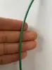 Suporte de flor de arame de ferro revestido de plástico para jardinagem, arame de ferro macio para modelagem, suporte para planta em vaso, trepadeira, suporte feito à mão, fio revestido de plástico, fio de arame de couro