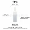 Botella de líquido de PE con boquilla puntiaguda en stock, 10-200 ml con escala, botella dispensadora, botella para mezclar tintes líquidos, botella mini portátil