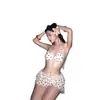 2026 Comercio Exterior Coreano Transfronterizo Traje de Baño Femenino Bikini de Dos Piezas Estilo Falda Lunares Sexy Moda para Aguas Termales Traje de Baño