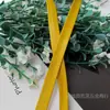 Tira de Borda de Couro PU de 1cm, Viés Dobrado com Tiras Prensadas, Tecido de Acabamento Dourado Café para Casaco Roupa Almofada de Sofá