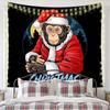 Tapiz Navideño Producto Nuevo Tela Colgante Transfronteriza Tela de Fondo Decorativa Fondo Navideño Habitación Atmósfera Festiva Tela de Pared Estilo Americano