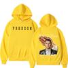 Descanse em Paz Charlie Kirk Orações Acima Moletons Moda Masculina Vi