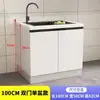 Gabinete de cocina con encimera de pizarra, gabinete doméstico de mármol, gabinete para estufa integrada, gabinete simple y económico para alquiler