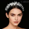 Europa e Estados Unidos transfronteiriço liga banda de cabelo feminino deixa design sentido banda de cabelo handmade noiva cocar acessórios de cabelo vintage atacado