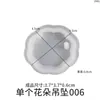 Molde de Silicona para Colgante Único de Resina de Cristal DIY Geométrico en Forma de Gota de Agua Corazón Llavero Sin Pulir