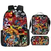Mochila de Marvel Spider-Man Dibujos Animados Anime Bolsa Escolar Primaria Mochila Bolso de Mano Bolsa Sencilla para Lápices