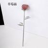 Adornos de Cristal Rosa Natural, Artesanías de Cristal, Promoción de Celebración para Tienda de Bodas, Regalos de Retorno para Exportación, Pequeños Regalos para el Día de San Valentín