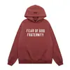 Moletom com Capuz Ess Estampado com Letras, Forrado com Lã, Estilo Americano, High Street, Sub-Marca Fog, Transfronteiriço, para Homens e Mulheres, Jaqueta Solta para Casais