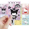 8 Nuevas Pegatinas para Collage con Lindos Personajes de Dibujos Animados Como Gatitos, Perritos Amarillos, Ranas y Personajes de Sanrio, Pegatinas Impermeables Creativas para DIY