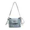 Bolso Cruzado de Hombro Versátil Casual de Bloques de Color Retro de Nicho Transfronterizo Bolso de Axila Nuevo Estilo Verano 2026 Bolso Versátil Texturizado