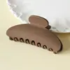 Presilha de Cabelo Semicircular Simples e Elegante para Mulheres, Presilha Tiburón Versátil de Moda Verão, Acessório de Cabelo de Alta Qualidade