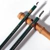 Pluma de caligrafía profesional con pincel especial de siete ovejas de color púrpura y cuerpo fino dorado, pluma esencial para principiantes con cuerpo fino dorado para caligrafía de entrada