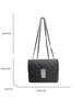 Bolsa Pequena Matelassê de Alta Qualidade 2024 Nova Moda Feminina Versátil Bolsa Transversal Pequena Estilo Chanel com Corrente Bolsa de Ombro para Trabalho