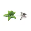 Venta al por mayor de fábrica PVC TPR NP ABS tapa de goma de estrella de cinco puntas tapa de goma negra tapa de plástico de color plástico aguja Stinger de plástico