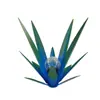 Adornos Metálicos de Agave de Hierro Artesanías de Hierro Orquídea Mariposa Decoración Exterior Clavel Jardín Plantas Artificiales