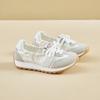 Novos Sapatos Femininos de Comércio Exterior Primavera e Verão Sapatos Respiráveis Forrest Gump Mais Fáceis de Combinar Versão Coreana Sola Grossa Aumentado para Estudantes Corrida e Casuais