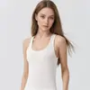 Nova Camiseta Regata Feminina com Gola U para Primavera/Verão, Nova Camiseta Regata Integrada para Usar por Baixo ou por Cima, Camiseta Regata Básica